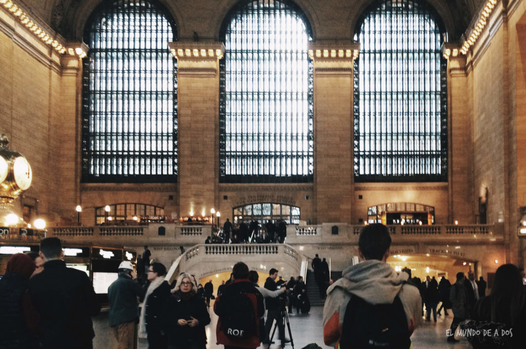 Estación Central NY. Escala en Nueva York