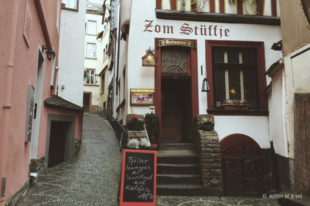 Restaurant Zom Stüffje. Cochem