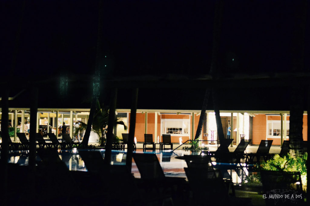 De noche. Punta Cana en octubre