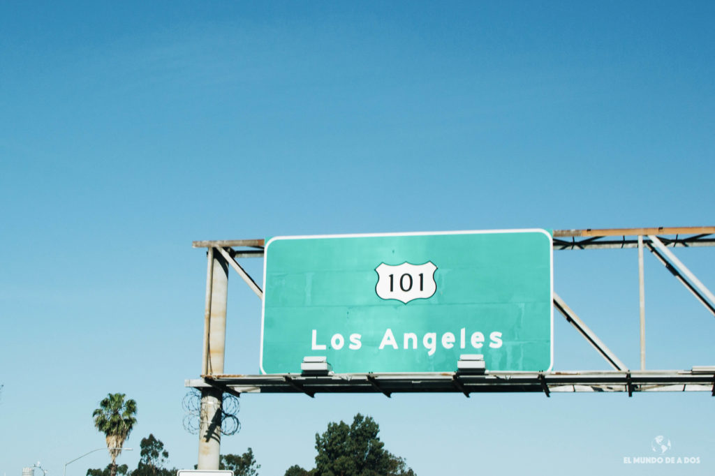 Los Angeles autopista. Lugares para visitar en Los Ángeles California