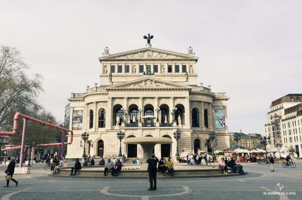 Alte Oper. Que ver en Frankfurt