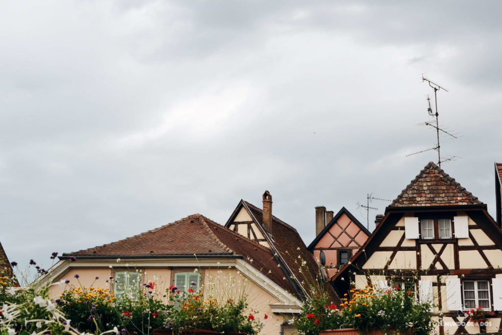 Tejados de Eguisheim. Eguisheim Francia
