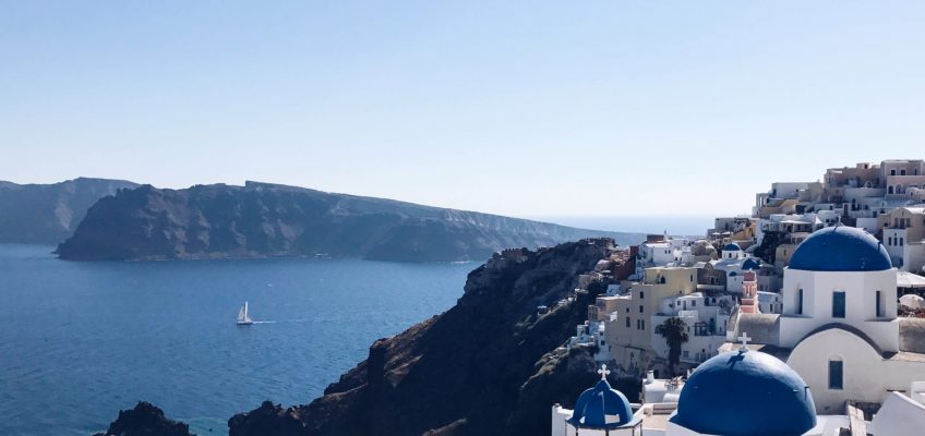 La ciudad de Oia. Caldera de Santorini