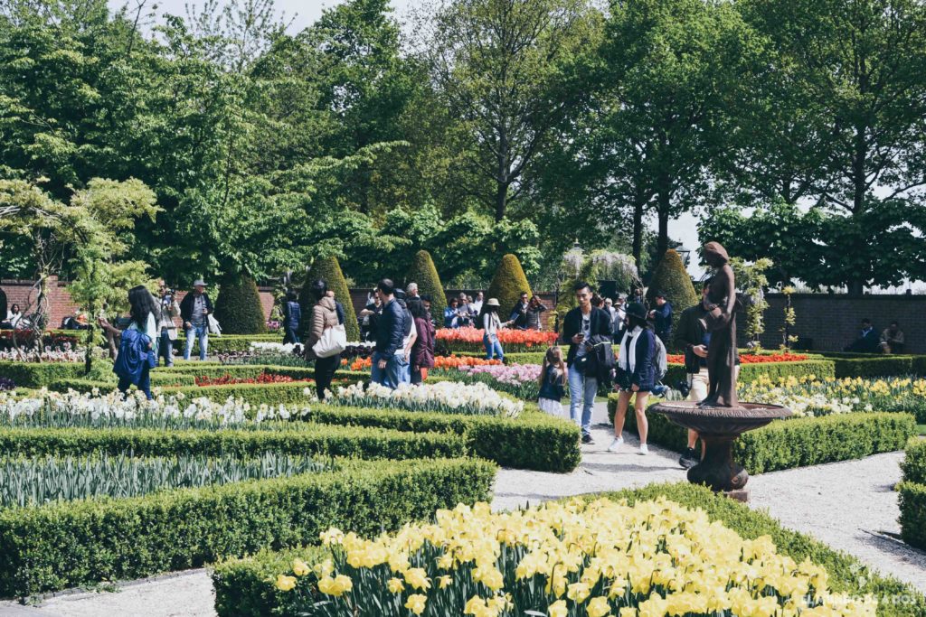 Senderos florales. Parque Keukenhof