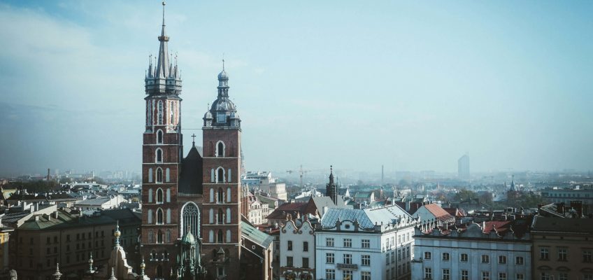 Vista de Cracovia desde la Torre del Ayuntamiento. Que ver en Cracovia