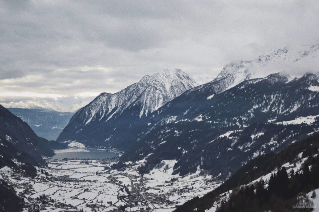 Los valles nevados de Suiza en invierno
