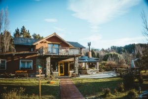 Frente de la casa de té Equs